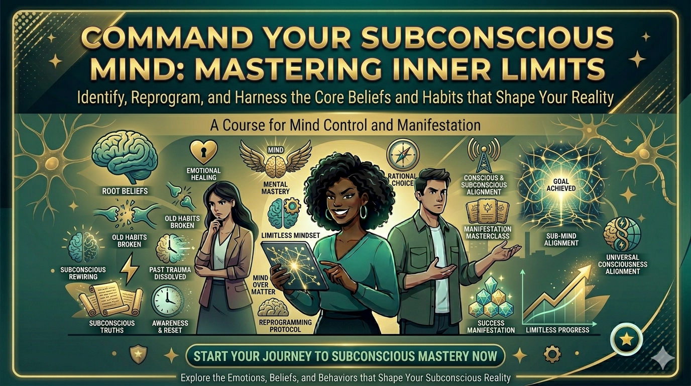 How to command your subconscious mind