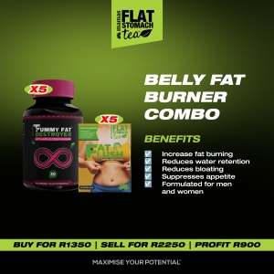 X3 Belly Fat Burner Combo half pack